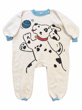 Vintage Fleece Romper